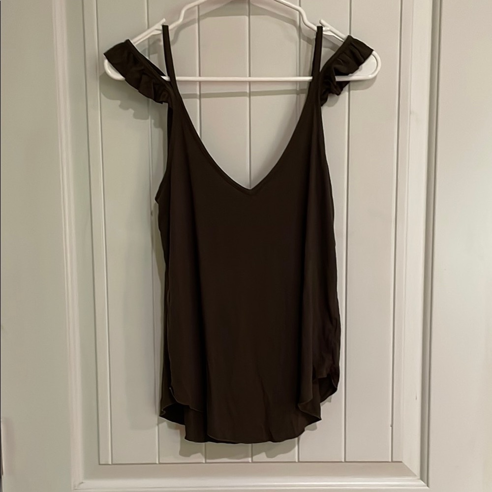 Chaser XS Dark Gray tank style  Women's Top NWT